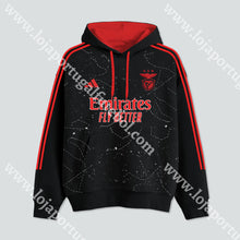 Carregar imagem no visualizador da galeria, Fato Treino Adidas Preto Sl Benfica 24/25