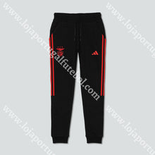 Carregar imagem no visualizador da galeria, Fato Treino Adidas Preto Sl Benfica 24/25