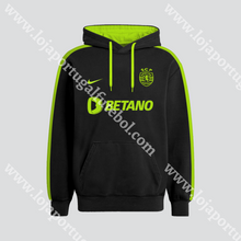 Carregar imagem no visualizador da galeria, FATO TREINO BETANO PRETO/VERDE SPORTING CP 25/26