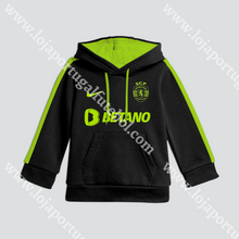 Carregar imagem no visualizador da galeria, FATO TREINO CRIANÇA BETANO PRETO/VERDE SPORTING CP 25/26