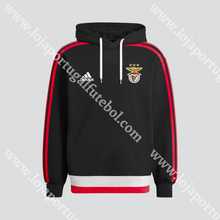 Carregar imagem no visualizador da galeria, Fato Treino Sl Benfica Hoodie Preta 24/25