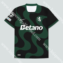 Carregar imagem no visualizador da galeria, NOVA CAMISOLA ALTERNATIVA PRETA SPORTING CP 25/26