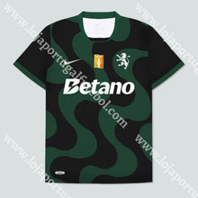 Carregar imagem no visualizador da galeria, NOVA CAMISOLA ALTERNATIVA PRETA SPORTING CP 25/26