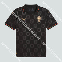 Carregar imagem no visualizador da galeria, NOVA CAMISOLA EDIÇÃO ESPECIAL EUSÉBIO VERSÃO PLAYER PORTUGAL 2025 Camisola Futebol