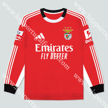 Carregar imagem no visualizador da galeria, NOVA CAMISOLA PRINCIPAL MANGA COMPRIDA SL BENFICA 25/26