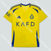 Carregar imagem no visualizador da galeria, Nova Camisola Principal ’ Ronaldo 7 Al-Nassr 24/25 S