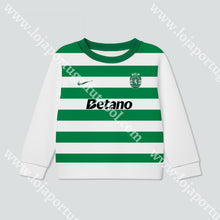 Carregar imagem no visualizador da galeria, NOVO FATO TREINO CRIANÇA NIKE VERDE SPORTING CP 25/26