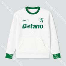 Carregar imagem no visualizador da galeria, NOVO FATO TREINO NIKE BRANCO SPORTING CP 25/26