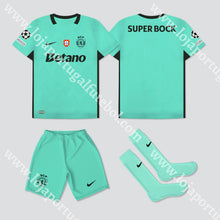Carregar imagem no visualizador da galeria, NOVO KIT CRIANÇA 3º EQUIPAMENTO SPORTING CP 25/26