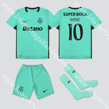 Carregar imagem no visualizador da galeria, NOVO KIT CRIANÇA 3º EQUIPAMENTO SPORTING CP 25/26
