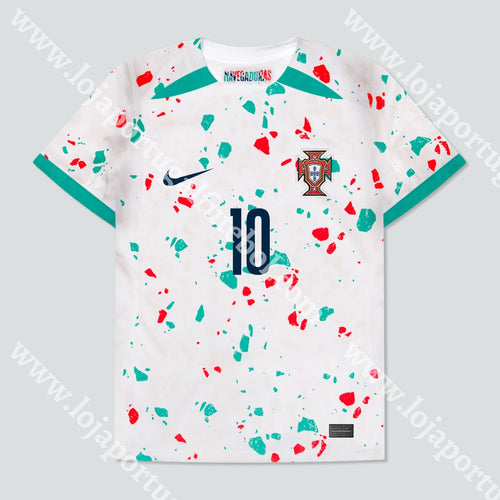 Camisola Alternativa Portugal 2023 (Feminina) Camisola Futebol