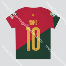 Carregar imagem no visualizador da galeria, Camisola Principal Portugal Mundial 2022 Camisola Futebol
