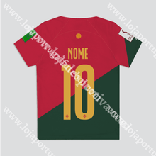 Carregar imagem no visualizador da galeria, Camisola Principal Portugal Mundial 2022

