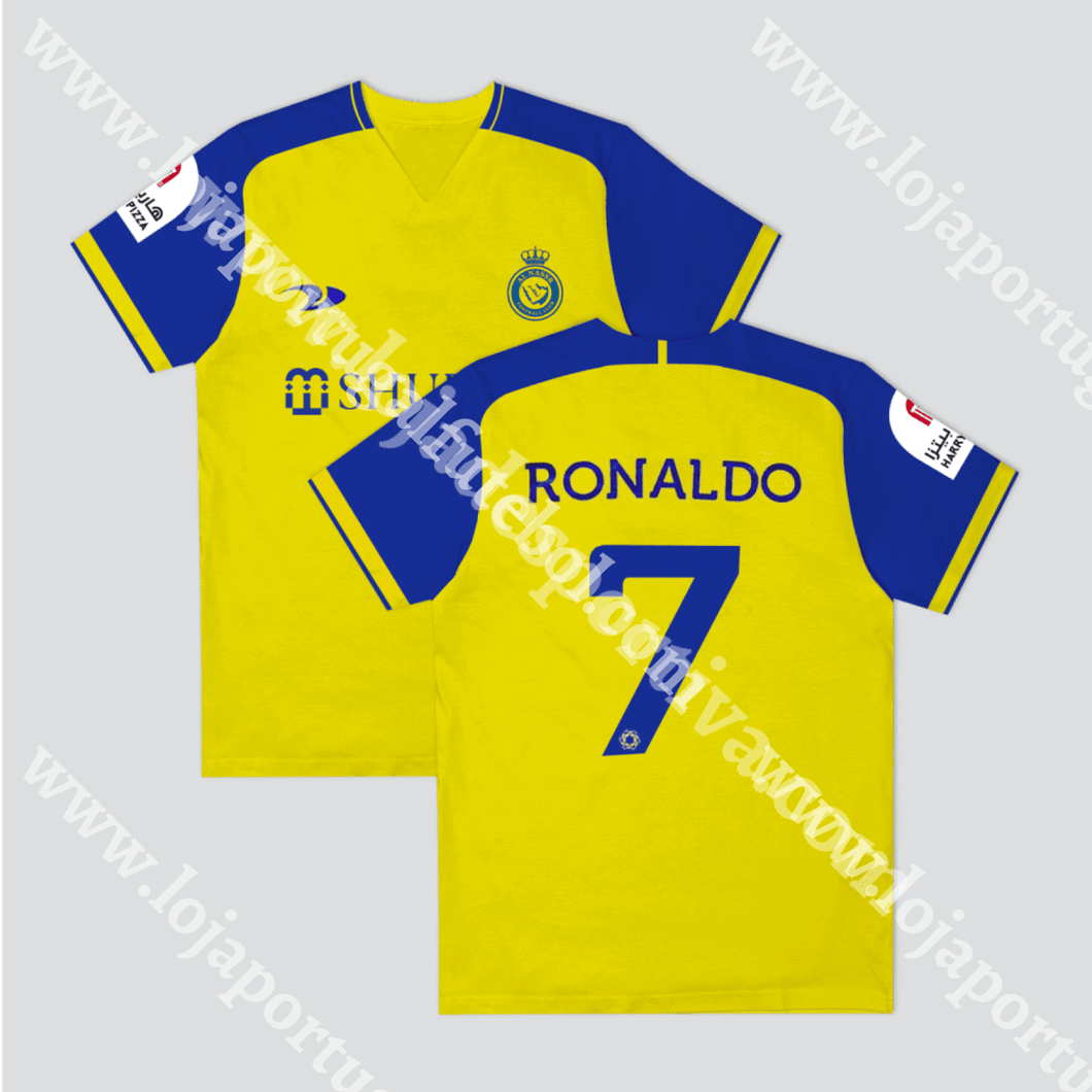 Camisola Ronaldo 7 Al-Nassr 22/23 S