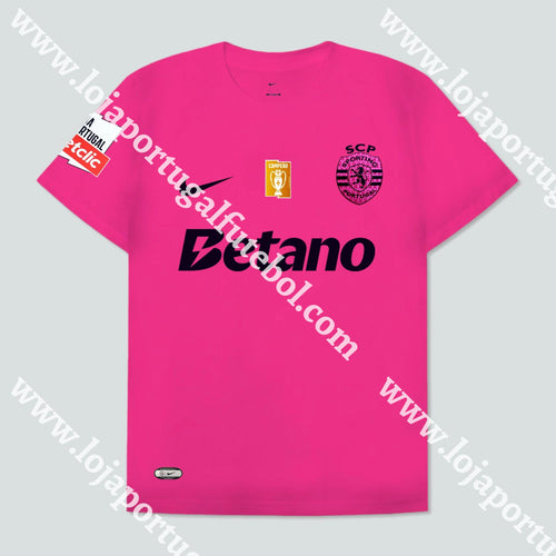 CAMISOLA ROSA SPORTING CP 24/25