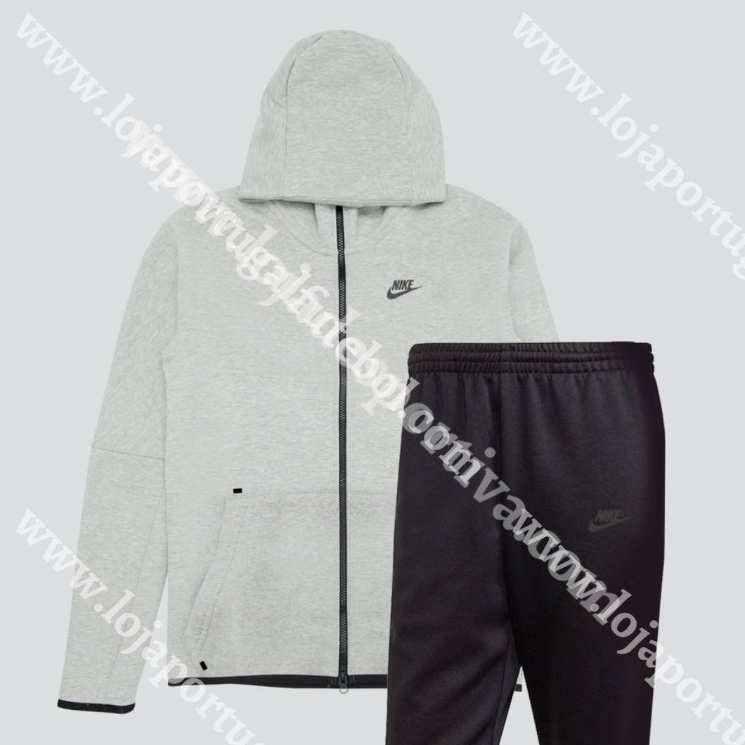 Fato De Treino Nike Casaco Cinza/Preto S