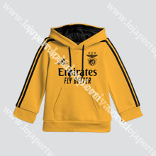 Carregar imagem no visualizador da galeria, Fato Treino Criança Amarelo Sl Benfica 22/23
