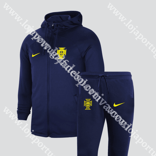 Fato Treino Preto Nike Portugal 22/23 S
