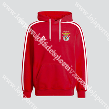 Carregar imagem no visualizador da galeria, Fato Treino Sl Benfica Hoodie Vermelha 21/22
