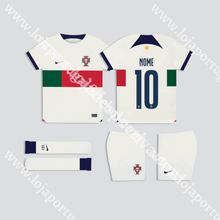 Carregar imagem no visualizador da galeria, Kit Criança Alternativo Portugal Mundial 2022
