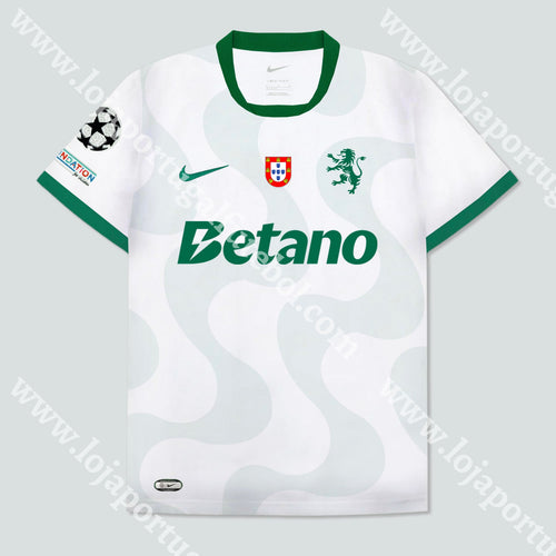 NOVA CAMISOLA ALTERNATIVA BRANCA SPORTING CP 25/26