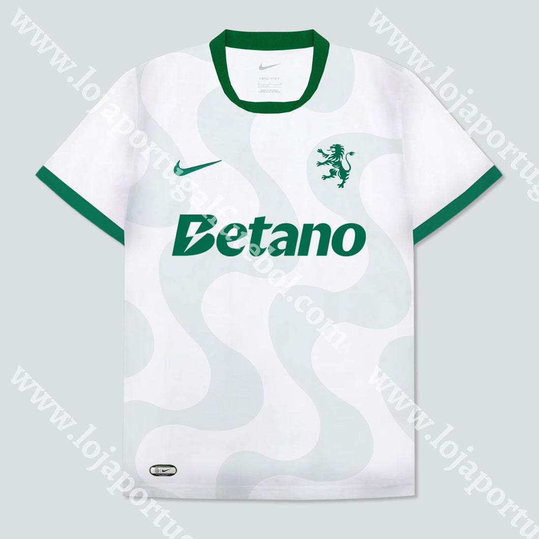 NOVA CAMISOLA ALTERNATIVA BRANCA SPORTING CP 25/26 S