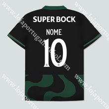 Carregar imagem no visualizador da galeria, NOVA CAMISOLA ALTERNATIVA PRETA SPORTING CP 25/26
