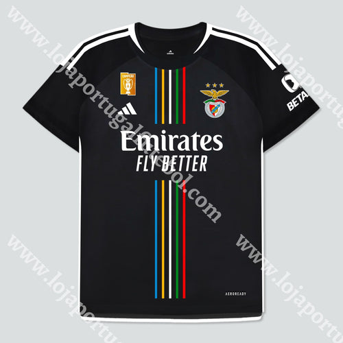 Nova Camisola Alternativa Sl Benfica 23/24 Camisola Futebol