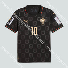 Carregar imagem no visualizador da galeria, NOVA CAMISOLA EDIÇÃO ESPECIAL EUSÉBIO VERSÃO PLAYER PORTUGAL 2025 - Camisola Futebol
