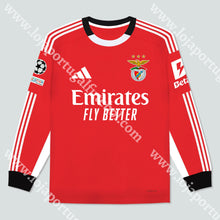 Carregar imagem no visualizador da galeria, NOVA CAMISOLA PRINCIPAL MANGA COMPRIDA SL BENFICA 25/26
