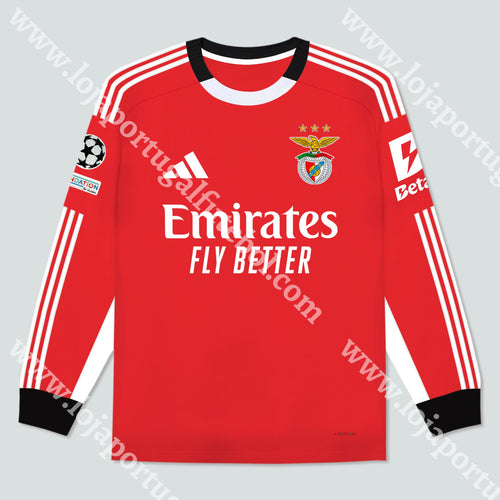 NOVA CAMISOLA PRINCIPAL MANGA COMPRIDA SL BENFICA 25/26
