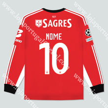 Carregar imagem no visualizador da galeria, NOVA CAMISOLA PRINCIPAL MANGA COMPRIDA SL BENFICA 25/26

