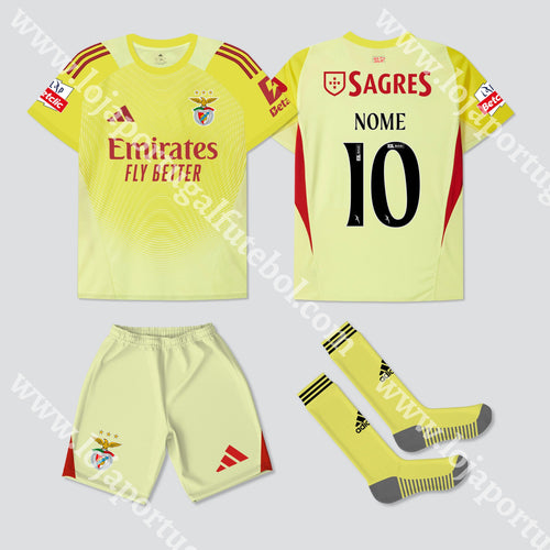 NOVO EQUIPAMENTO GUARDA REDES SL BENFICA 25/26