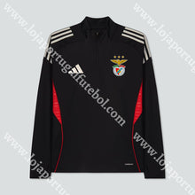 Carregar imagem no visualizador da galeria, NOVO FATO TREINO ADIDAS PRETO SL BENFICA 25/26
