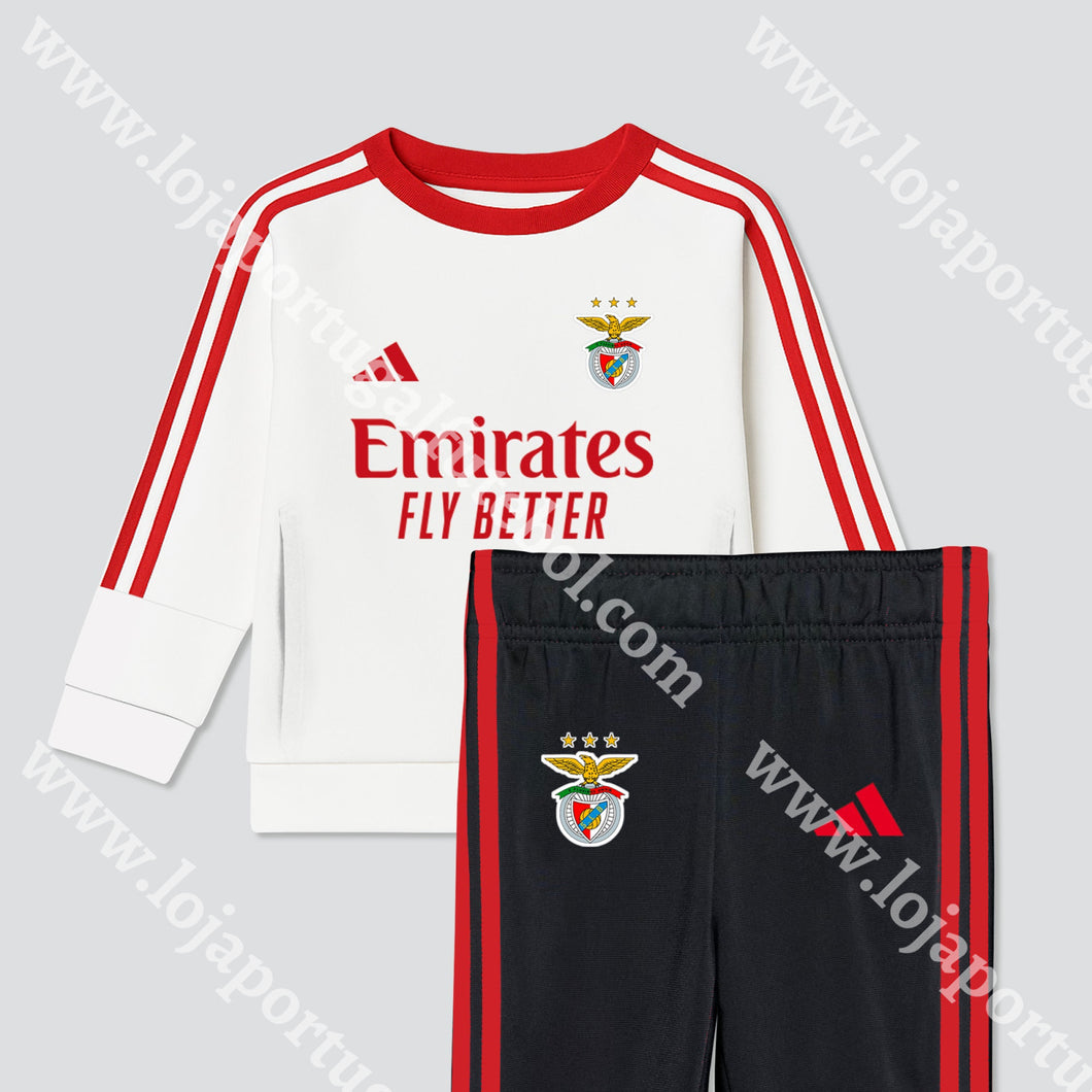 NOVO FATO TREINO CRIANÇA 3º EQUIPAMENTO SL BENFICA 25/26 3-4 Anos