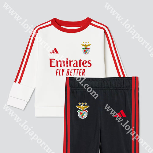 NOVO FATO TREINO CRIANÇA 3º EQUIPAMENTO SL BENFICA 25/26 1-2 Anos