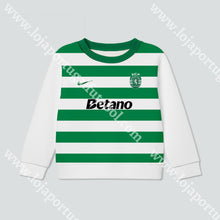 Carregar imagem no visualizador da galeria, NOVO FATO TREINO CRIANÇA NIKE VERDE SPORTING CP 25/26

