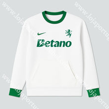 Carregar imagem no visualizador da galeria, NOVO FATO TREINO NIKE BRANCO SPORTING CP 25/26
