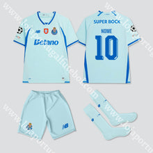 Carregar imagem no visualizador da galeria, NOVO KIT CRIANÇA 3º EQUIPAMENTO FC PORTO 26/27 - Camisola Futebol
