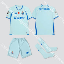 Carregar imagem no visualizador da galeria, NOVO KIT CRIANÇA 3º EQUIPAMENTO FC PORTO 26/27 - Camisola Futebol
