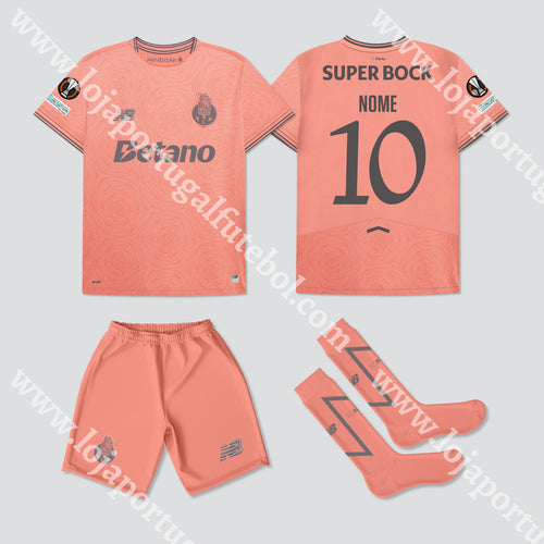 NOVO KIT CRIANÇA ALTERNATIVO FC PORTO 25/26