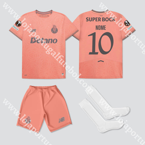 NOVO KIT CRIANÇA ALTERNATIVO FC PORTO 25/26