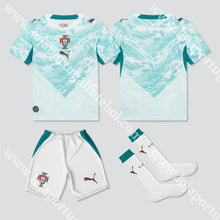 Carregar imagem no visualizador da galeria, NOVO KIT CRIANÇA ALTERNATIVO PORTUGAL MUNDIAL 2026 - 1-2 Anos - Camisola Futebol
