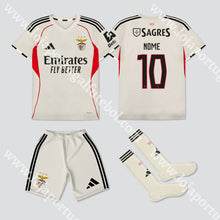 Carregar imagem no visualizador da galeria, NOVO KIT CRIANÇA ALTERNATIVO SL BENFICA 25/26
