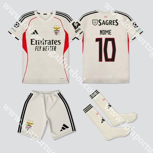 NOVO KIT CRIANÇA ALTERNATIVO SL BENFICA 25/26