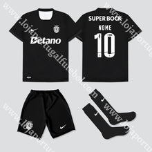 Carregar imagem no visualizador da galeria, NOVO KIT CRIANÇA AWAY SPORTING CP 25/26
