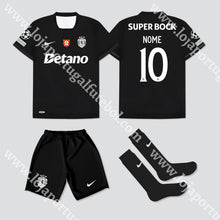Carregar imagem no visualizador da galeria, NOVO KIT CRIANÇA AWAY SPORTING CP 25/26
