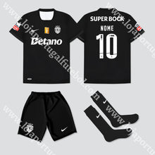Carregar imagem no visualizador da galeria, NOVO KIT CRIANÇA AWAY SPORTING CP 25/26
