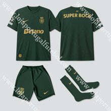 Carregar imagem no visualizador da galeria, NOVO KIT CRIANÇA EDIÇÃO ESPECIAL 120 ANOS SPORTING CP 26/27
