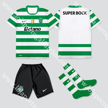 Carregar imagem no visualizador da galeria, NOVO KIT CRIANÇA PRINCIPAL SPORTING CP 25/26
